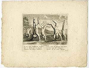 Antique Master Print-CHILDREN-PLAY-GAMES-CULEBUTE-TUMBLE-Bouzonet-Stella-1657