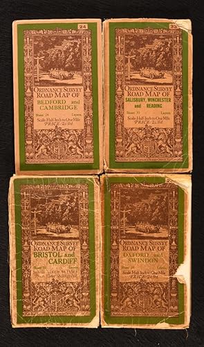 Bedford and Cambridge (Sheet 24); Oxford and Swindon (Sheet 28); Bristol and Cardiff (Sheet 32); ...