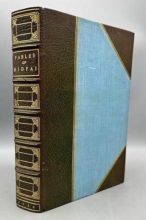The earliest English version of the Fables of Bidpai, "The Morall Philosophie of Doni"