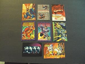 8 Assorted Marvel Comics Promo Cards