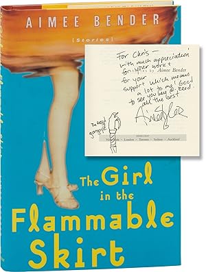 The Girl in the Flammable Skirt: Stories (First Edition, inscribed to author Chris Offutt)