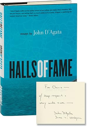 Halls of Fame (First Edition, inscribed to author Chris Offutt)