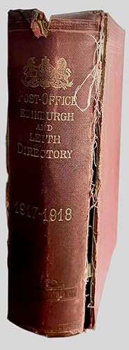 Edinburgh & Leith Post Office Directory. 1917 - 1918.