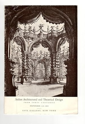 Italian Architectural and Theatrical Design from three centuries
