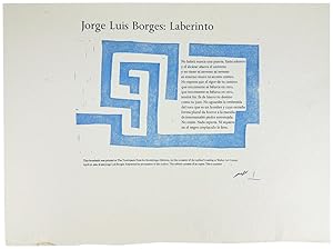 Laberinto [Signed by Borges]