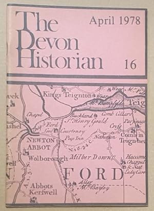 The Devon Historian 16, April 1978
