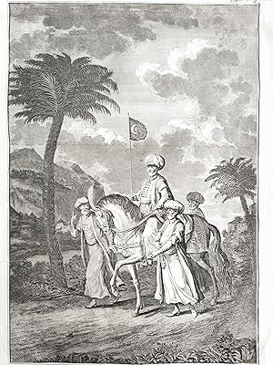 [ENGRAVING] Emir Chef des descendans [sic] de Mahomet. [i.e., Emir: Chief of the descendants of M...