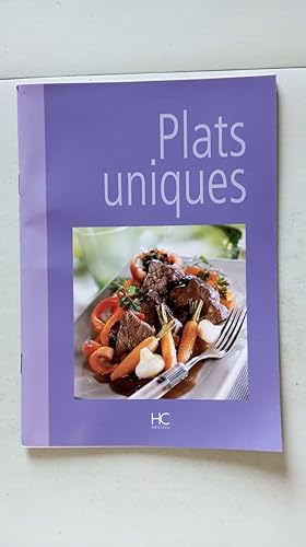 Plats uniques