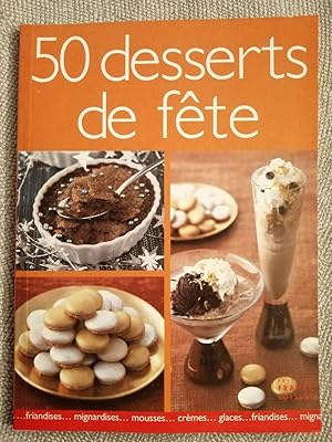 50 desserts de fête