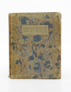 The Song of Songs Which is Solomons