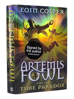 Artemis Fowl and the Time Paradox. [SIGNED BY AUTHOR]