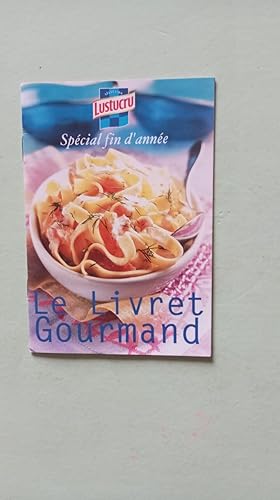 Le livret gourmand