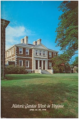 Historic Garden Week In Virginia: April 22-30, 1978