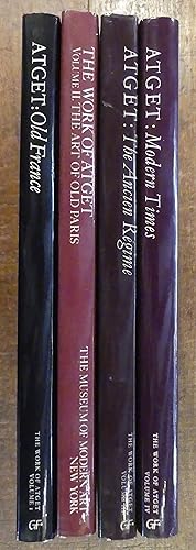 The Work of Atget. FOUR VOLS volumes; I. Old France, II. The Art of Old Paris, III. The Ancien Re...