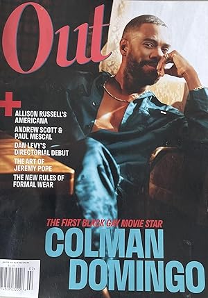 Out Magazine, January-February 2024, Colman Domingo Cover