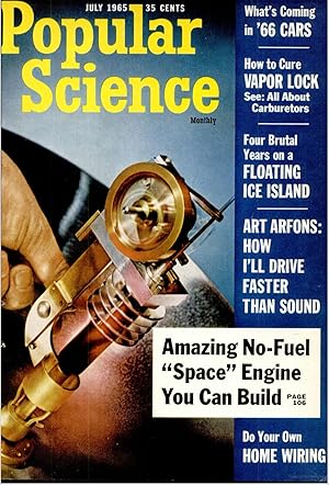 A Full Year Run of Twelve [12] 1965 Popular Science Magazines