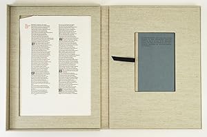 LETTERS FROM THE 15TH CENTURY: ON THE ORIGINS OF THE KELMSCOTT CHAUCER TYPEFACE. A STUDY, WITH SP...