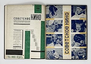 [FULL RUN OF STEPANOVA ISSUES] Sovetskoe kino [i.e. Soviet Cinema] #1-3, 4/5, 6/7, 8 for 1926, #1...