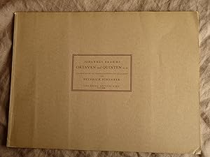 Oktaven und Quinten u.a.Aus Dem Nachlass Herausgegeben und Erläutert von Heinrich Schenker