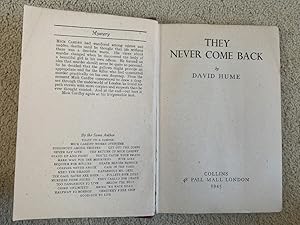 They Never Come Back