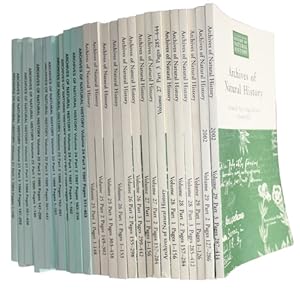 Archives of Natural History. Vol. 21-29