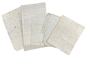 Archive. 12 Autograph Documents from British Military Leaders in the American Revolutionary War, ...
