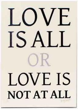 [signed and embossed] Love is All or Love is Not At All