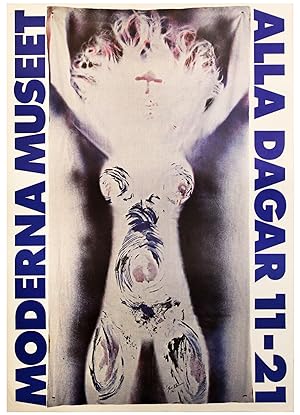 Yves Klein Moderna Museet Poster