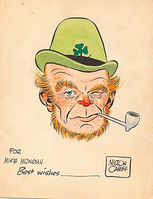 Leprechaun Sketch Signed