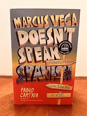 Marcus Vega Doesn't Speak Spanish [SIGNED GALLEY PROOF]
