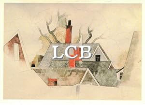 Red Chimneys, watercolour, 1918 - Postcard