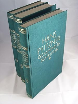 Hans Pfitzner: Gesammelte Schriften, 3 Volumes