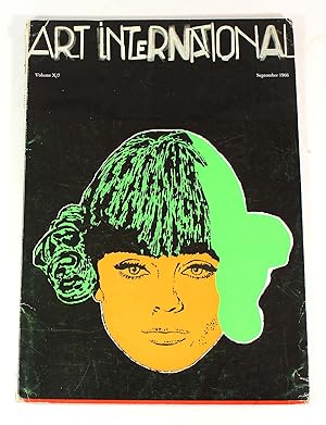 Art International Magazine, Volume X/7, September 1966