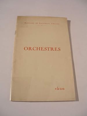 ORCHESTRES 1936