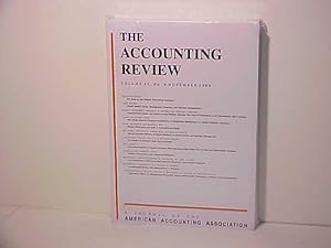The Accounting Review Volume 84, No. 6 November 2009