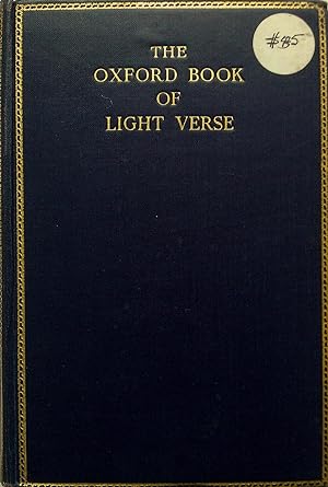The Oxford Book of Light Verse