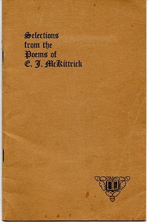 Selections from the Poems of E.J. McKittrick