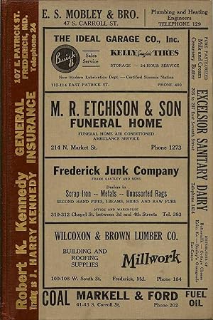 Frederick City Directory for 1938