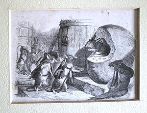 The Rat Retired from the World. An Engraving