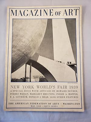 Magazine of Art May, 1939 Volume 32 Number 5