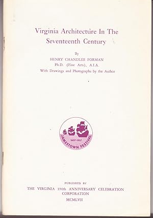 Virginia Architecture in the Seventeenth Century