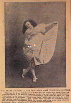 Miss Irene Palmer, one of Buffalo's most graceful dancers.