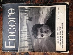 Encore: The Voice of Vital Theatre November-December 1960, Number Twenty-eight, Vol. 7 No.6
