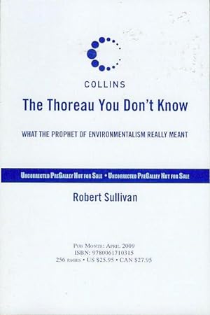 The Thoreau You Don't Know: What the Prophet of Environmentalism Really Meant