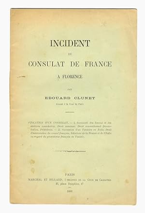 Incident du Consulat de France à Florence.