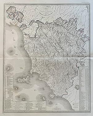 Carta Orografica e Idrografica del Granducato di Toscana