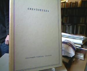 Opuscula I Bd I Über die Tugend ( Schmidt) (= Aristoteles Werke in Deutscher Übersetzung Band 18 ...