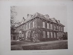 A Photographic Illustration of Balls Park, Hertford. Published in 1900.
