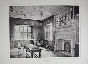 Two Photographic Illustrations of Chastleton House in Oxfordshire and a Lithograph of Details of ...