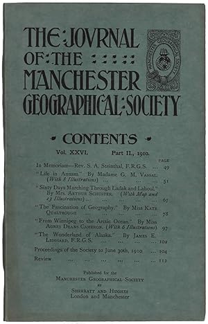 'Sixty Days Marching through Ladak and Lahoul' in The Journal of the Manchester Geographical Soci...
